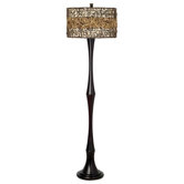 National Geographic Kakonde Floor Lamp in Espresso