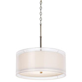 Seeri 3 Light Drum Pendant