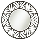 Willow Creek Mirror in Rust Black