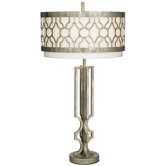 Gallery City Circles 1 Light Table Lamp