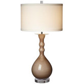 PCL Georgette Modern Gourd 1 Light Table Lamp