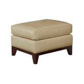 Perspectives Leather Ottoman