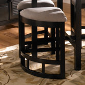 Mirren Pointe Upholstered Seat Wedge Counter Stool