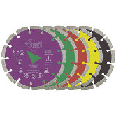 GC-34 Red Liberty Arbor Green Concrete Blades