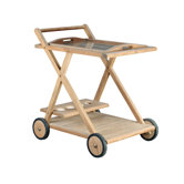 Teak Serving Cart