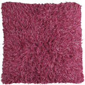 Pink Shag Floor Pillows