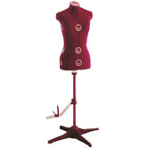 Adjustable Medium Dress Form in Red
