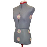 Adjustable Medium Dress Form in Grey
