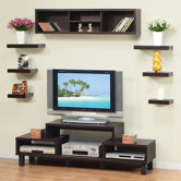Somer Hanging Shelves and Cabinet