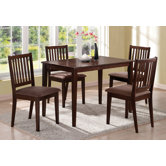 Downtown 5 Piece Dining Set