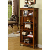 Valencia Media Shelf/Bookcase in Antique Oak