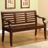 Angelle Solid Wood Entryway Bench