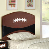 Sports Fun Football Panel Headboard