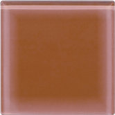 Glass 4" x 4" Insert Tile in Red