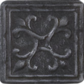 Heritage Sagebrush Insert Tile Accent in Wrought