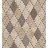 Soho Rhomboid Tile Accent in Gascogne Beige / Nova Blue