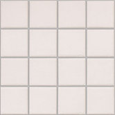 Colonnade 3" x 3" Ceramic Mosaic Floor Tile in Plain White