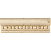 Resin Chair Rail Tile Trim in Travertine