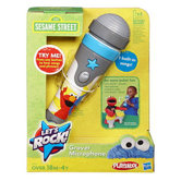 Sesame Street Playskool Let's Rock Grover Microphone