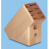 Blocks and Accessories Natural Wood Knife Block