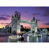 Tower Bridge, London Neon 1000 Piece Jigsaw Puzzle