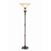 Classically Styled Torchiere Lamp