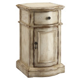 Casually Chic Hand Painted Chairside Chest