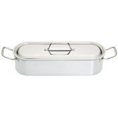 Clearview 45cm Stainless Steel Fish Poacher with Rack