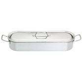 Clearview 60cm Stainless Steel Fish Poacher with Rack