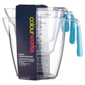 Colourworks Three Piece Measuring Jug Set in Orange