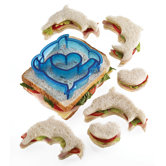 Let's Make Dolphin and Heart Shaped Sandwich Cutter