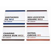 My London Drinks Coasters Assorted Designs Set of Four