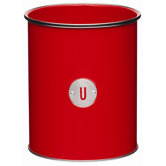 Metro Kitchen Utensil Storage Jar in Red