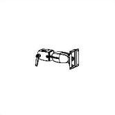 DS100 Monitor Clamping Double Pivot