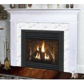 Sienna Flush Fireplace Mantel with Large Opening