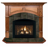 Geneva Flush Fireplace Mantel