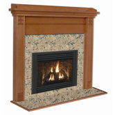 Deluxe Royalton Flush Fireplace Mantel