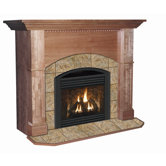 Deluxe Manchester Flush Fireplace Mantel