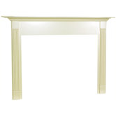 Franklin Flush Fireplace Mantel with Large Opening