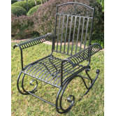 Iron Patio Tropico Rocking Chair
