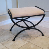 Contemporary Indoor Vanity Stool