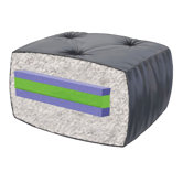 Cotton and Foam Futon Mattress