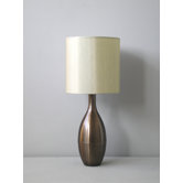 Juggler Table Lamp in Mocha with Pebble Shade