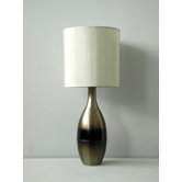 Juggler Table Lamp in Mocha Horizon with Pebble Shade