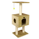 42" Classic Cat Tree in Beige