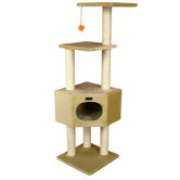 52" Classic Cat Tree in Beige