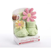 ''Bunch O' Blooms'' Headbands and Booties
