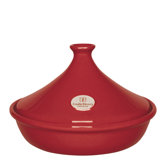 Flame Ceradon 25cm Tagine in Rouge