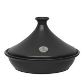 Flame Ceradon 32cm Tagine in Noir