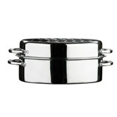 Stainless Steel Roaster with Rack